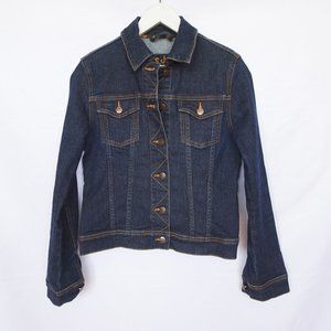 Roots Jeans Dark Wash Blue Denim Jacket